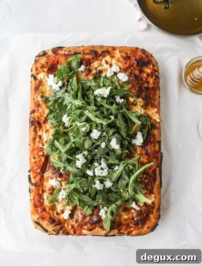 Hot Honey Goat Cheese Pepperoni Pizza Recipe 7 hot honey goat cheese pepperoni pizza