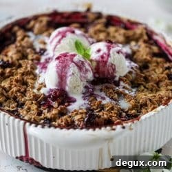 Blueberry Quinoa Cookie Crisp Recipe: Crunchy Fruit-Filled Treat 9 img 55134 8