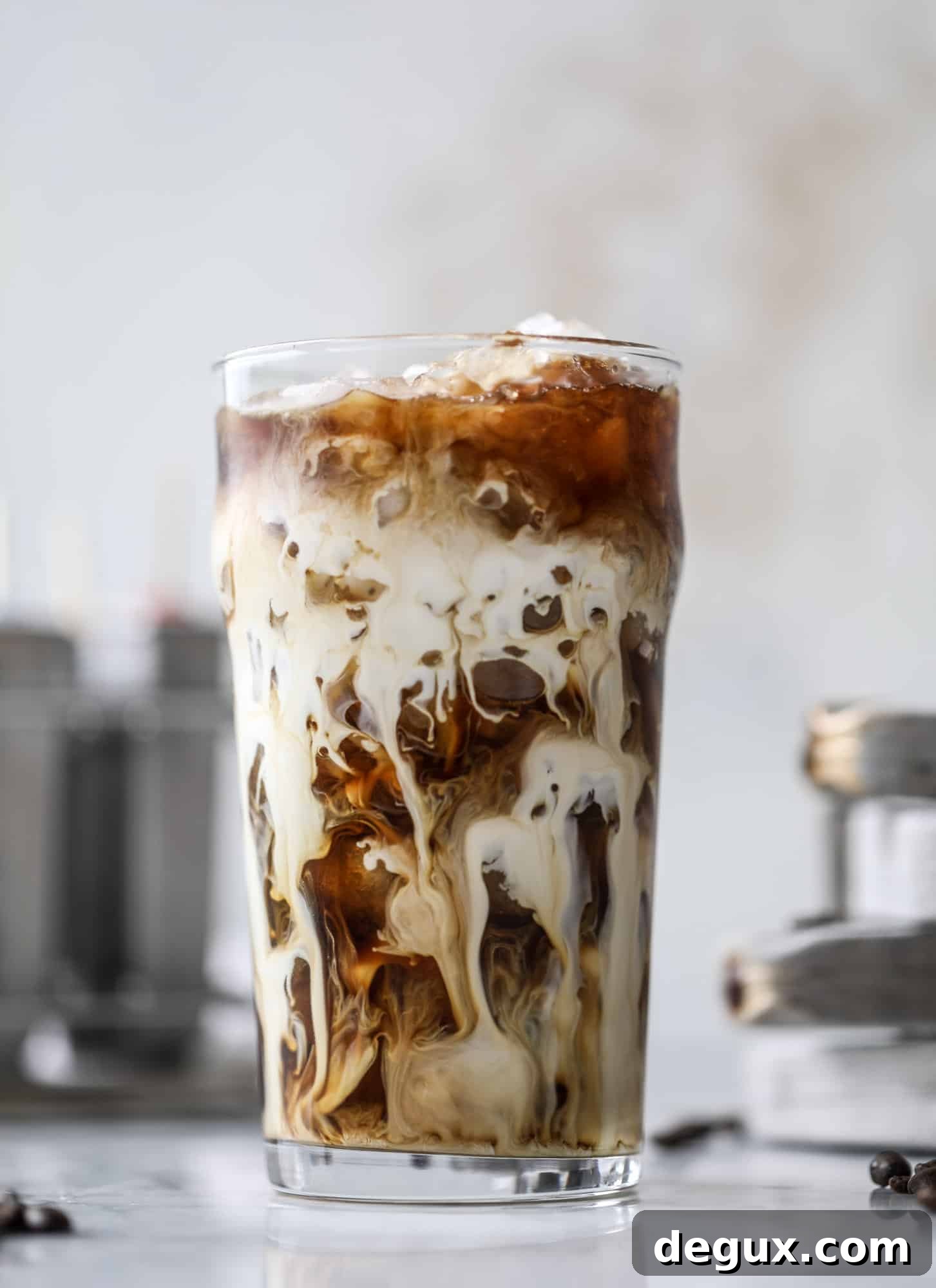 Sweet Cream Cold Brew Fudgesicle Recipe for Coffee Lovers 3 These fudgesicles are made with cold brew and dutch process cocoa for the most fun grown-up popsicle that can also deliver a little caffeine jolt. Topped with vanilla bean sweet cream, these are just like an iced latte in a pop! Serve as a treat or a snack!