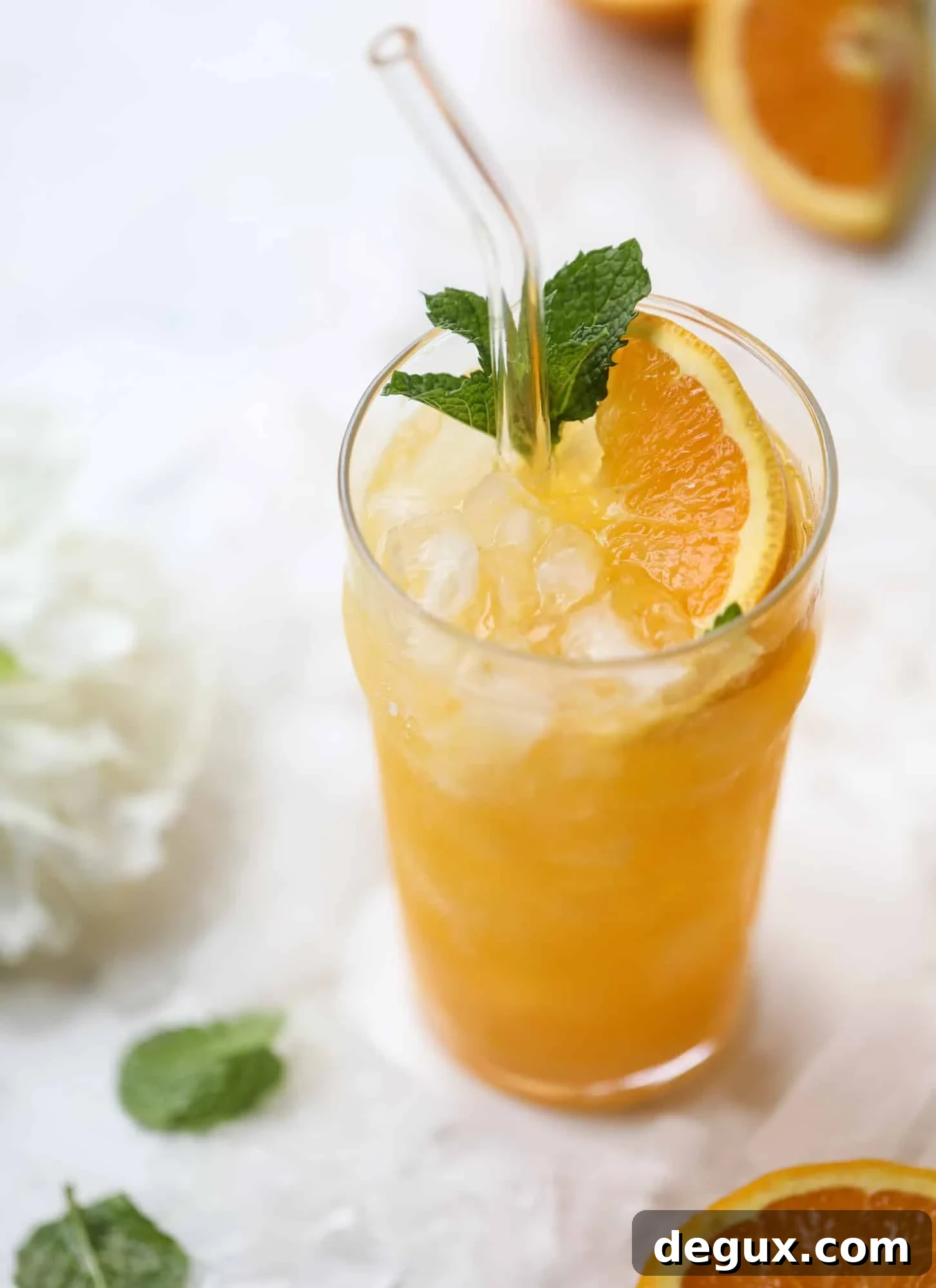 Orange Crush Cocktail Recipe: Zesty Orange Vodka Drink 2 This orange crush is a copycat cocktail from the ones served in Ocean City, Maryland at the beach all summer long! It's one entire freshly squeezed orange with vodka and lemon lime soda and it tastes like heaven. Super refreshing and perfect for summer.