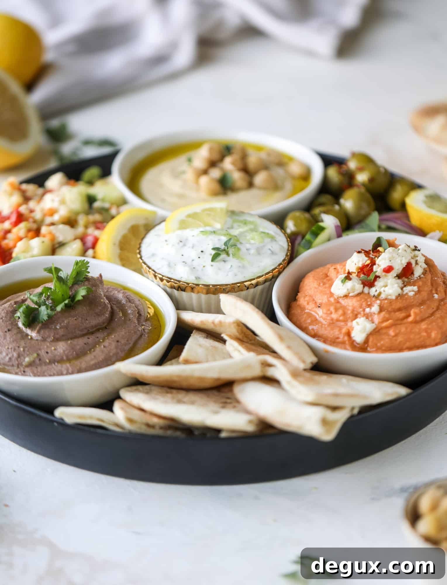 Smoky black bean hummus with cilantro