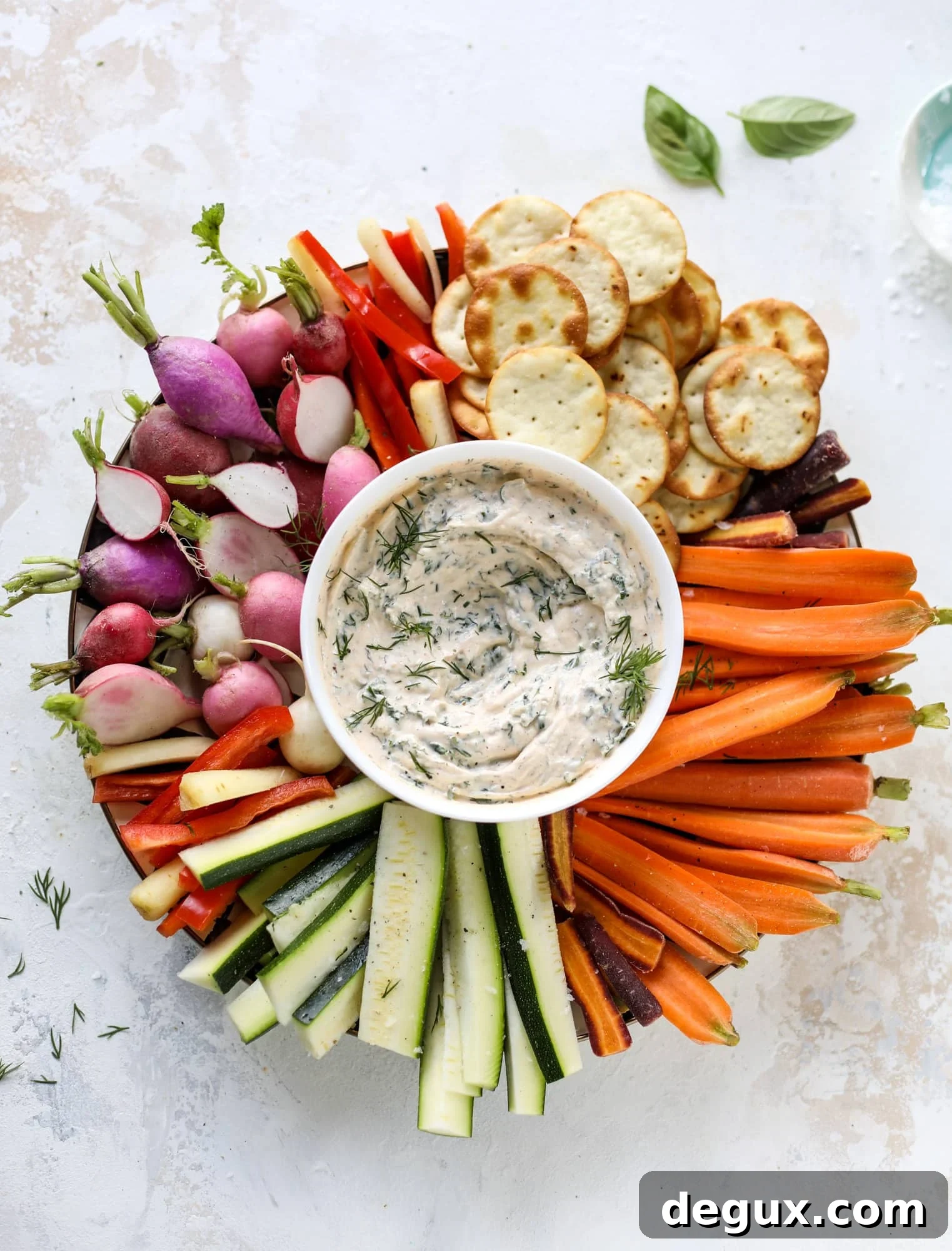 Smoky Cool Ranch Kale Dip Recipe — Tangy, Creamy Party Dip 2 This greek yogurt ranch dip is fabulous for a summertime pool tip and it's full of greens! Made with a homemade ranch spice seasoning, lots of shredded greek kale and greek yogurt, it's the perfect dip for crudite or chips! I howsweeteats.com #kale #greek #yogurt #ranch #dip #healthy #snacks