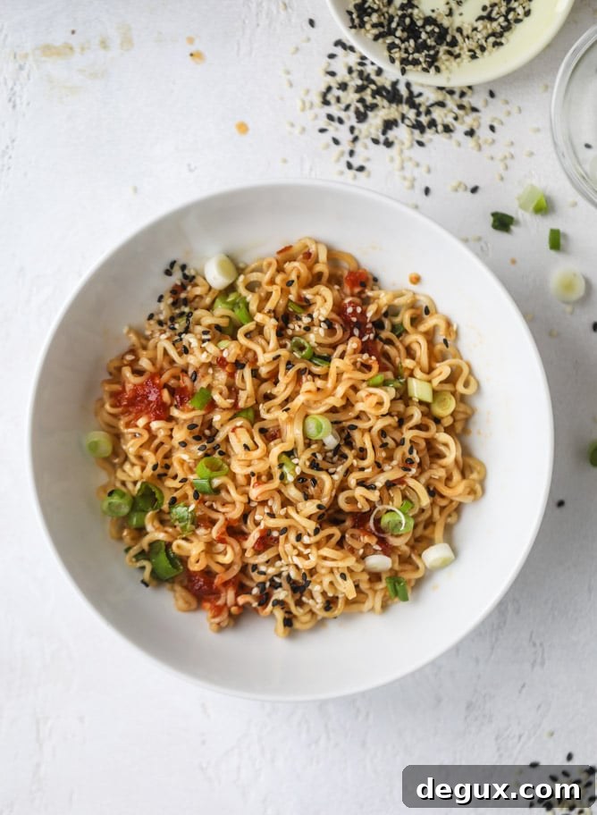 25 Quick Weeknight Dinners for Back-to-School Meal Planning 7 15 Minute Sesame Ramen Noodles