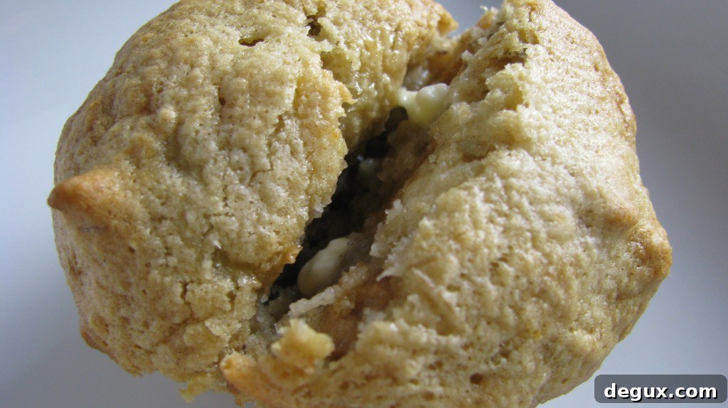 Muffin with butter
