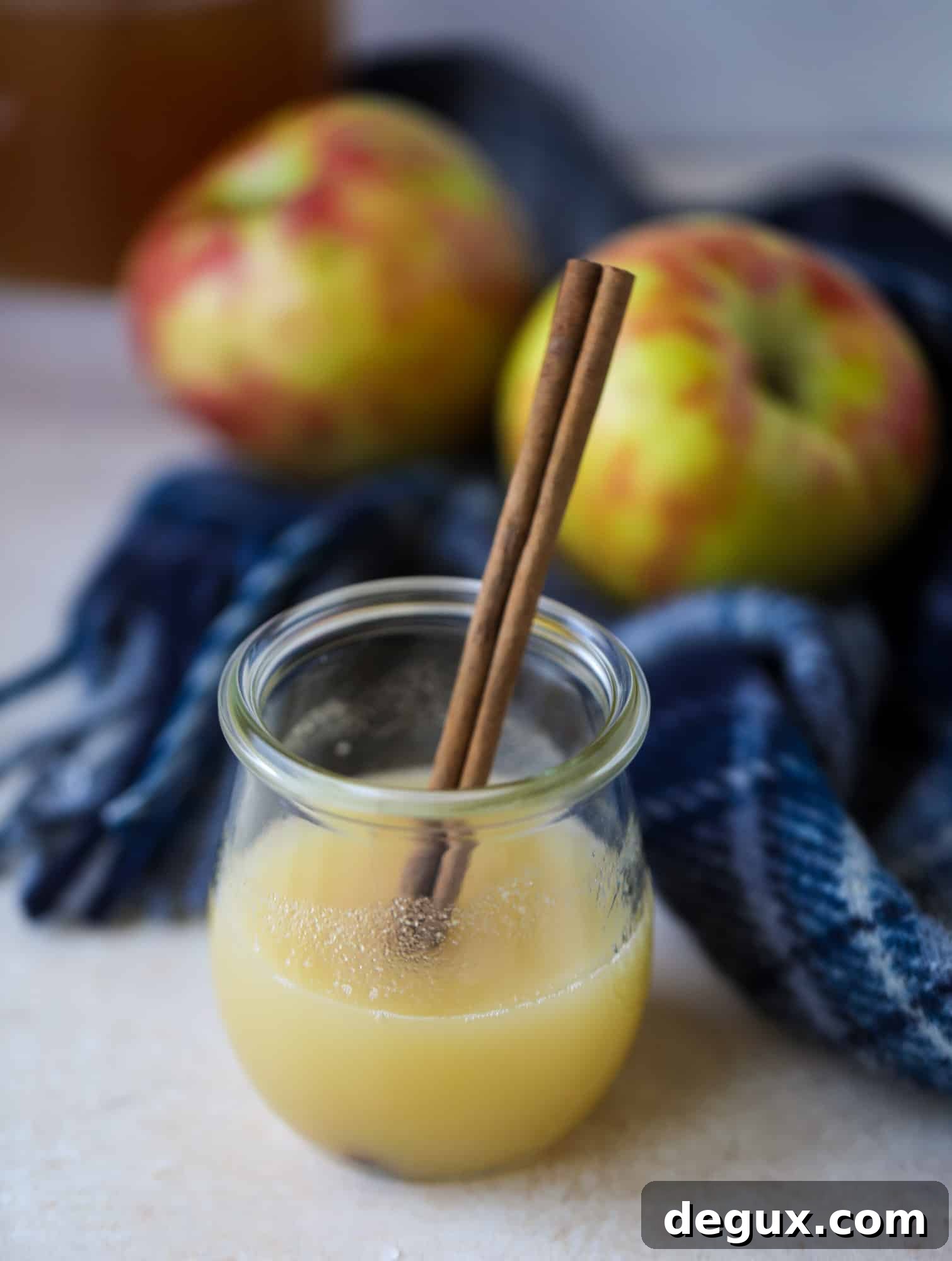 This honeycrisp apple cocktail is so perfect for fall! Fresh honeycrisp apple juice, honeycrisp apple syrup, vodka and ginger beer come together to create a refreshing, bubbly drink for autumn. Finished with a cinnamon sugar rim - YUM. I howsweeteats.com #honeycrisp #apple #cocktail #fall #drinks #vodka