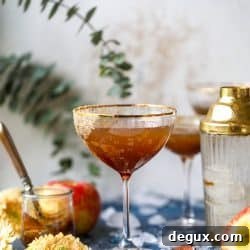 Autumn Apple Bourbon Fizz Cocktail Recipe 9 img 56225 8