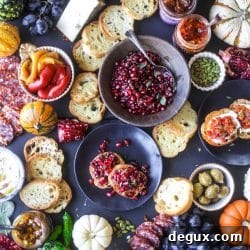 Autumn Bruschetta Board