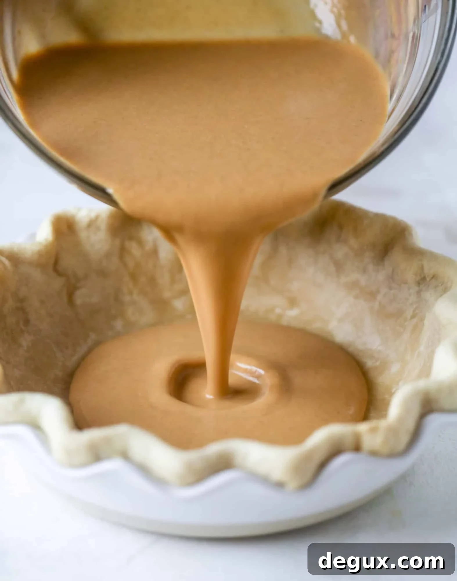 Bourbon Brûlée Pumpkin Pie Recipe for Holiday Desserts 5 This brûlée pumpkin pie is the best of both worlds in pumpkin desserts! A delicious flaky crust, a creamy pumpkin filling and a crunchy, crispy topping - brûléed sugar right before serving. It's a whole new way to serve pumpkin pie!