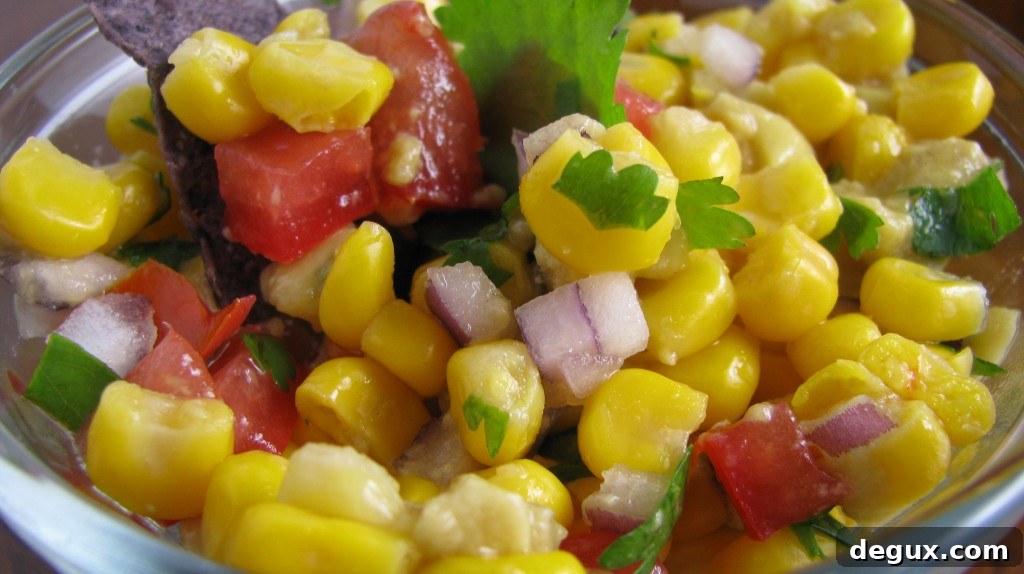 Close-up of salsa