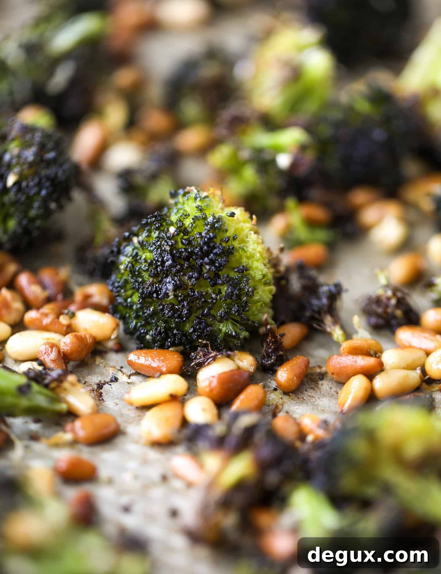 Parmesan Roasted Broccoli: A Flavorful Sunday Side Dish 2 This parmesan roasted broccoli is irresistible and will turn even the biggest broccoli haters into broccoli lovers! Major flavor in this roasted broccoli!