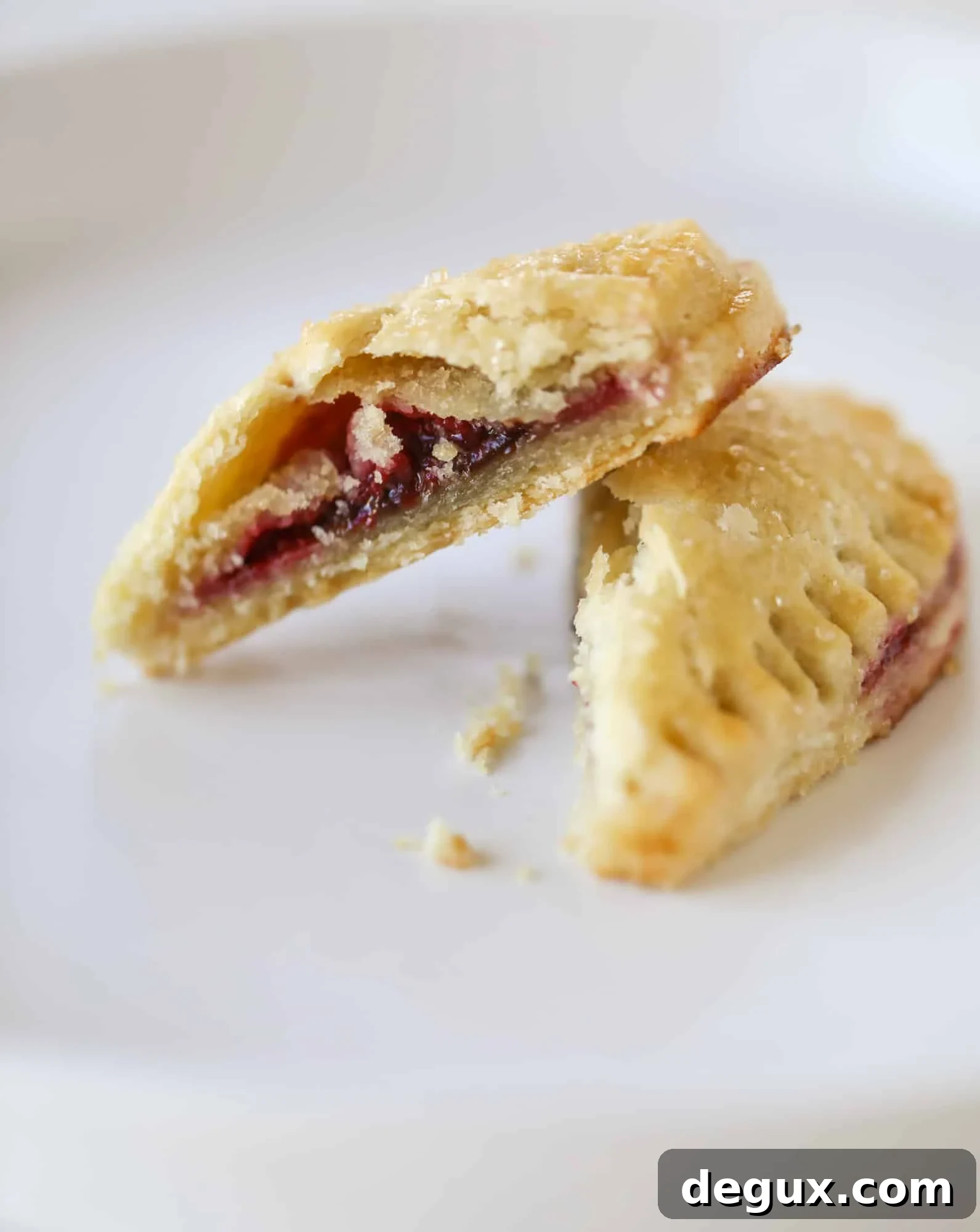 These adorable mini heart pies are filled with a homemade raspberry compote and creamy, chocolatey nutella. So fun and easy to make!