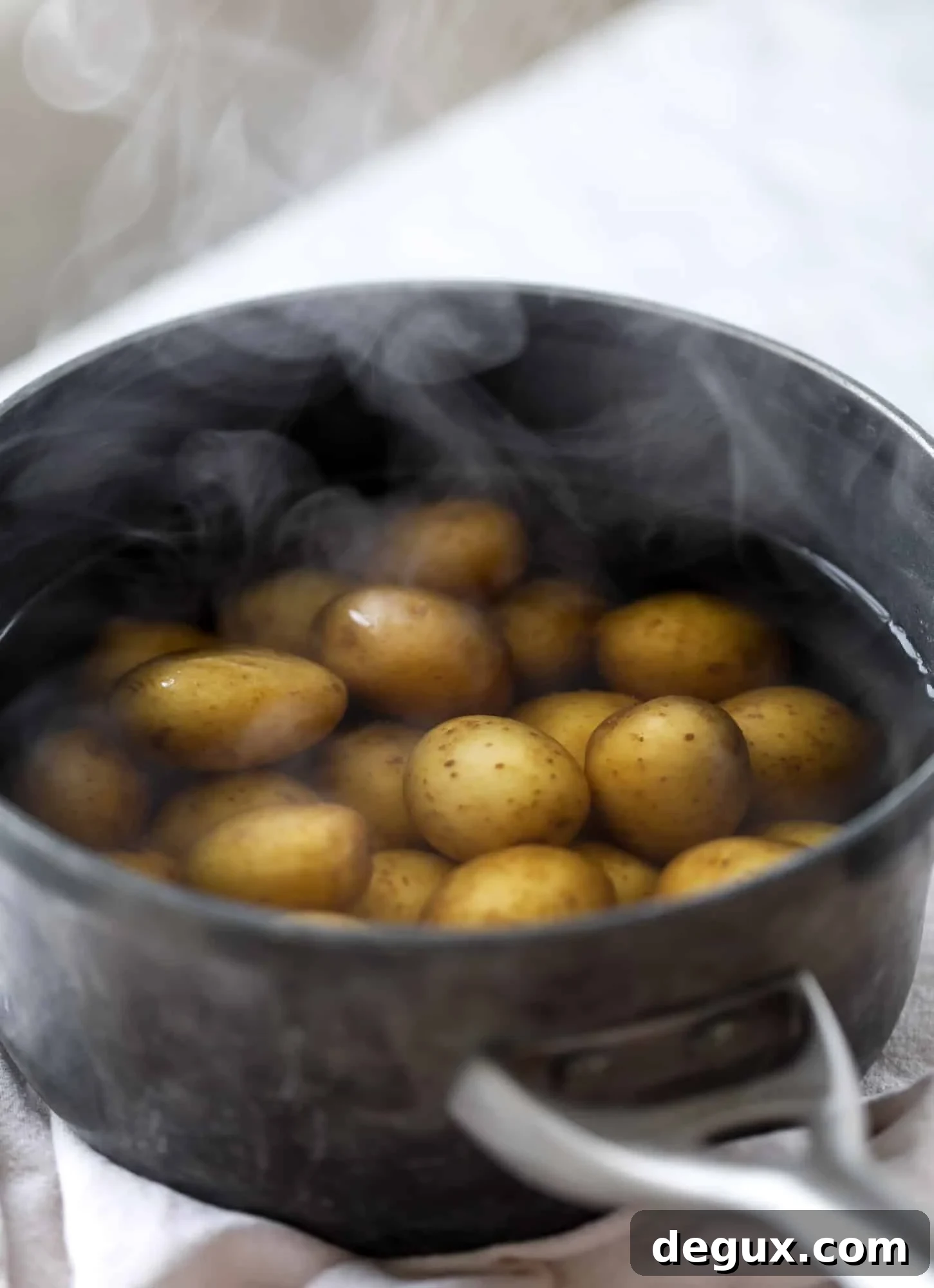 Crispy Roasted Smashed Potatoes: Sunday Side Dish Recipe 3 par boiling potatoes