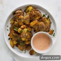 Crispy Roasted Smashed Potatoes: Sunday Side Dish Recipe 7 img 58612 6