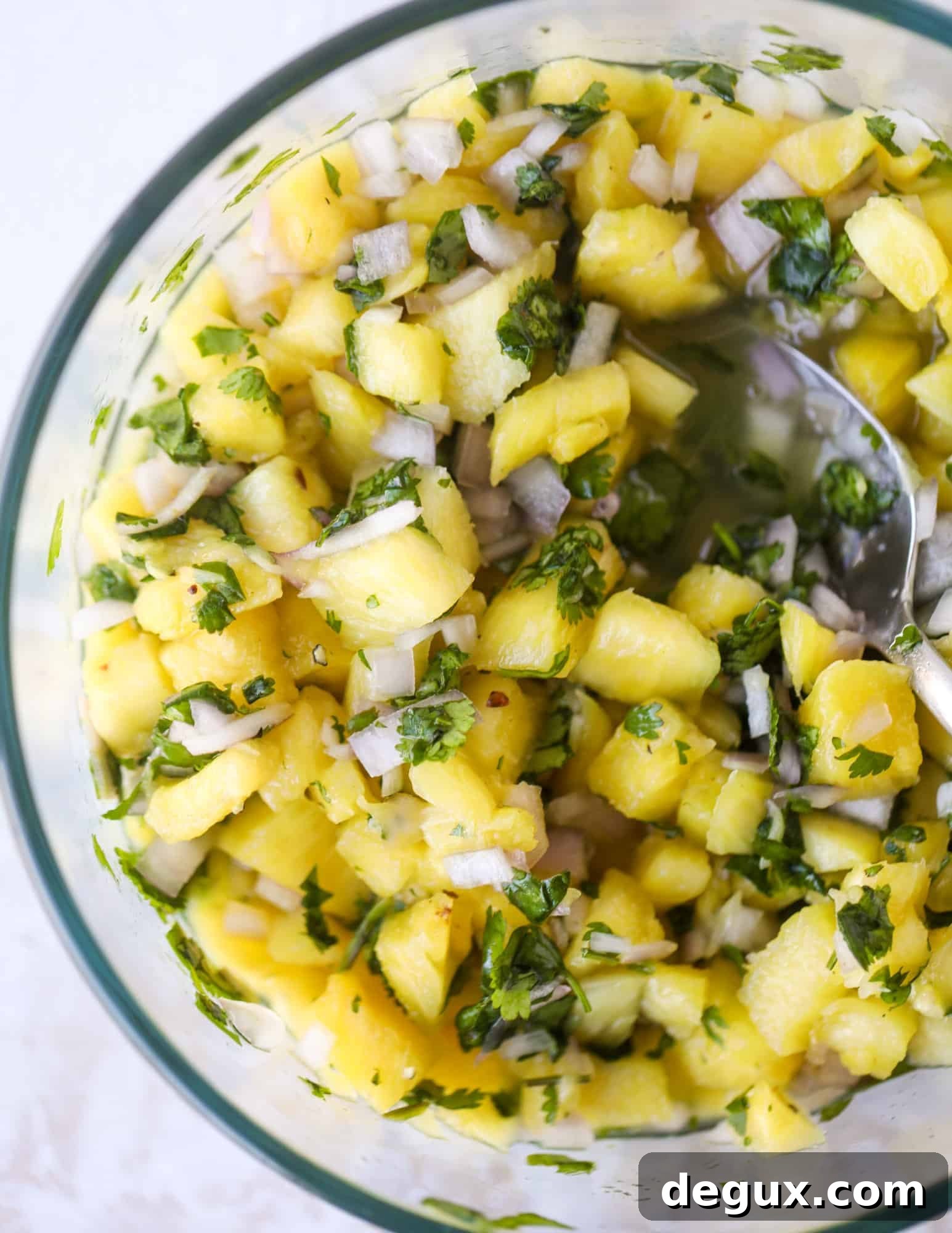 Sticky Sheet Pan Chicken with Fresh Pineapple Salsa Recipe 4 Pineapple salsa for roasted chicken!