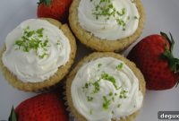 Strawberry Lime Stuffed Cupcakes — Zesty Filled Cupcake Recipe