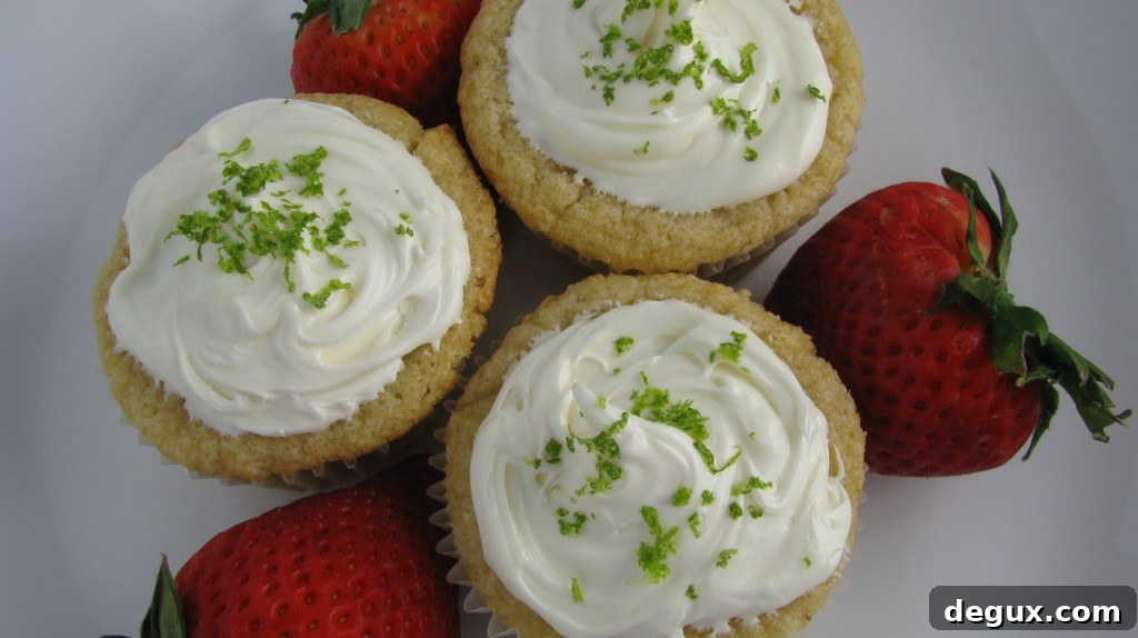 IMG_4321 Strawberry lime stuffed cupcake