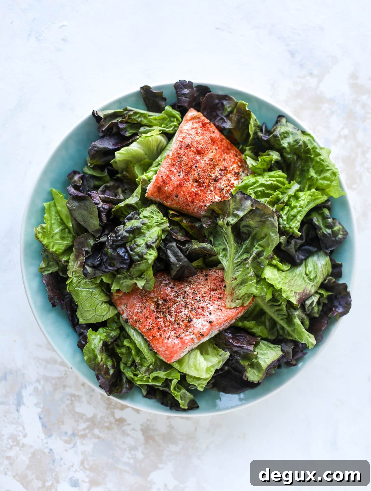 Southwest Salmon Salad Recipe with Avocado and Corn Salsa 3 Chili Lime Salmon