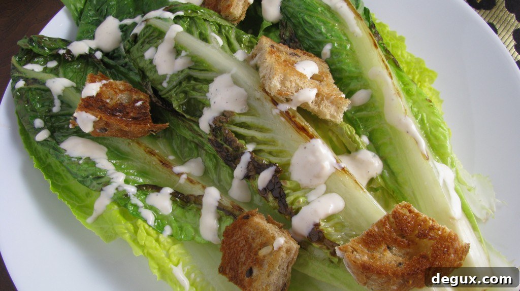 Grilled Caesar Salad