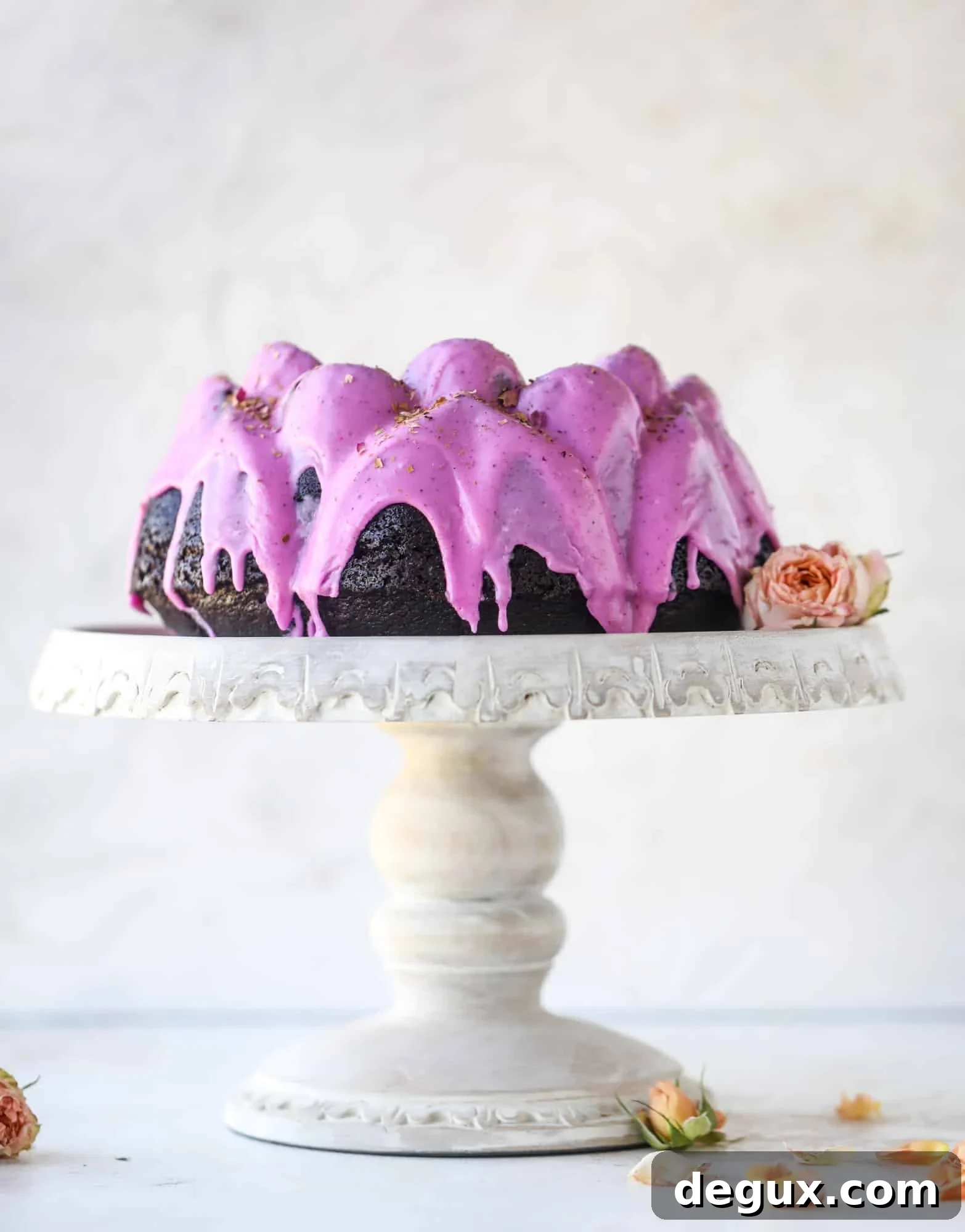 Indulgent Dark Chocolate Dragon Fruit Cake Recipe 2 chocolate dragon fruit cake
