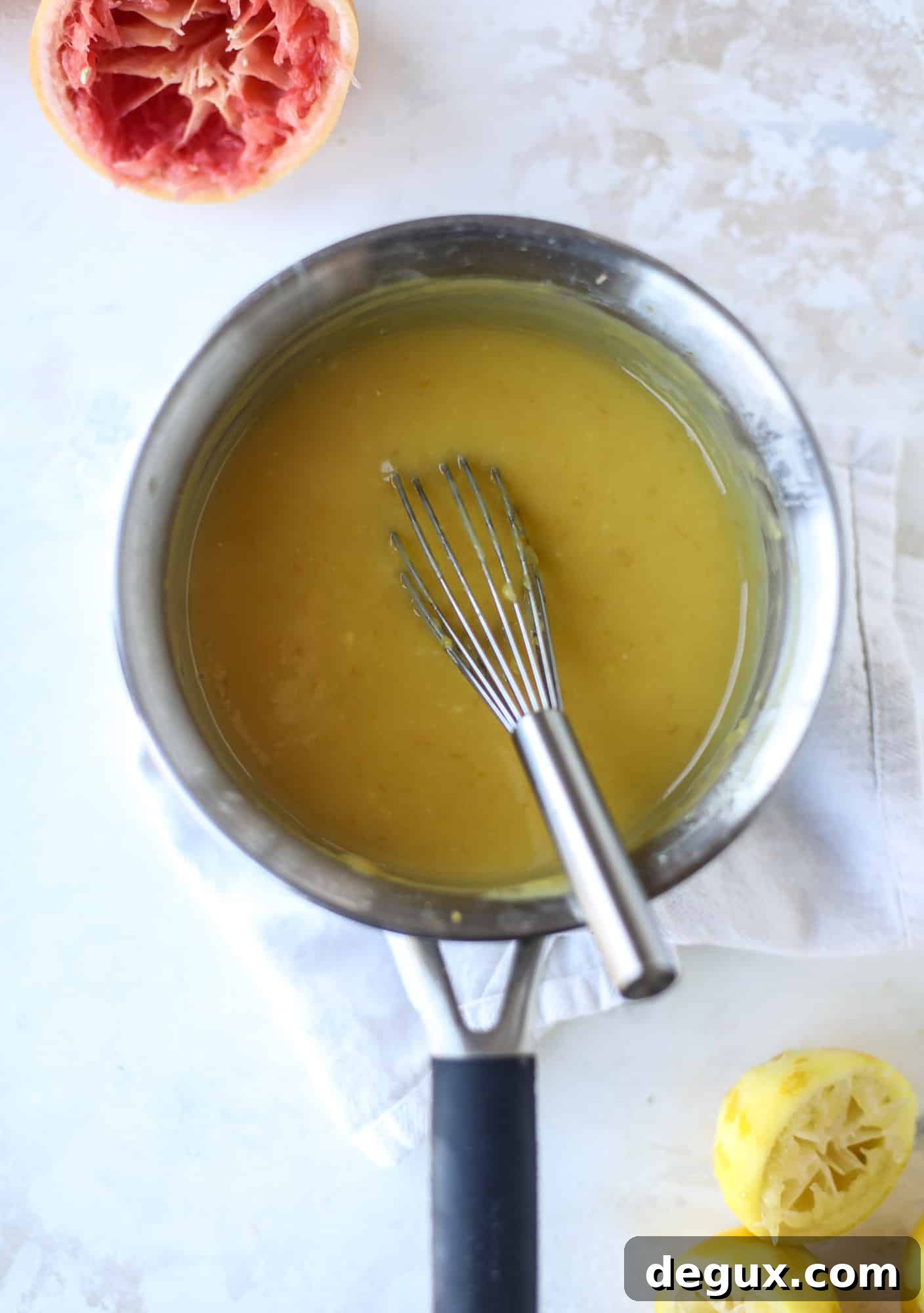 Salted Citrus Dessert Bars with Sea Salt Glaze 3 grapefruit lemon curd