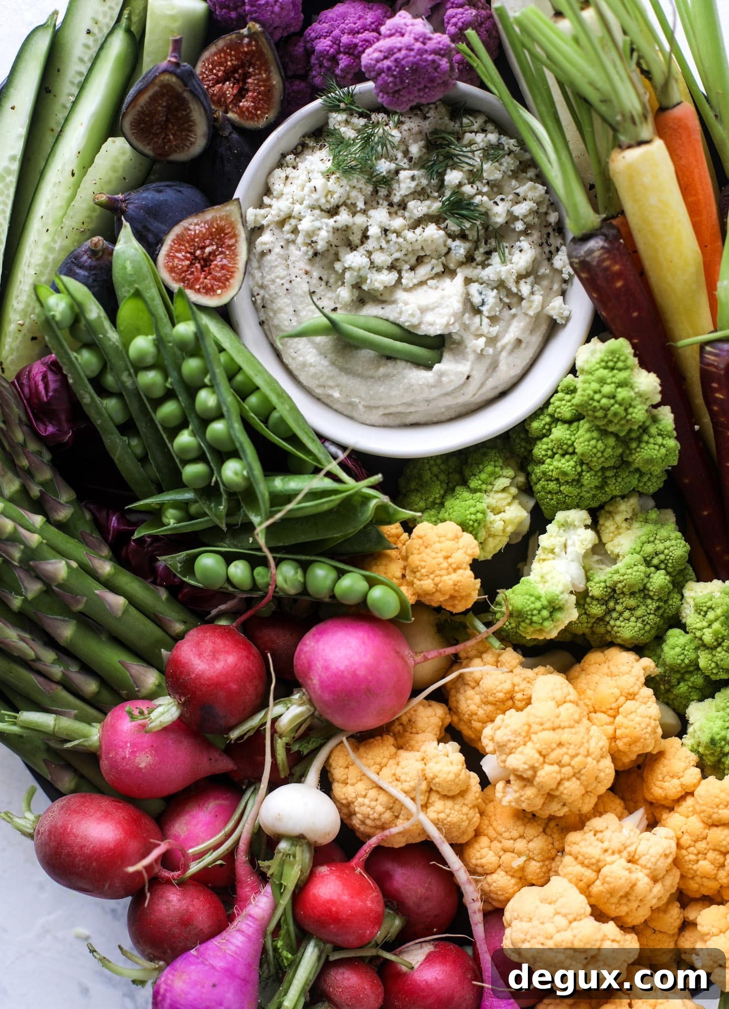 Creamy Cashew Blue Cheese Dip Recipe: Luscious Vegan Spread 7 This creamy cashew blue cheese dip is a fantastic snack or appetizer! Grab some veggies, crackers and chips and get your dip on. I howsweeteats.com #bluecheese #dip