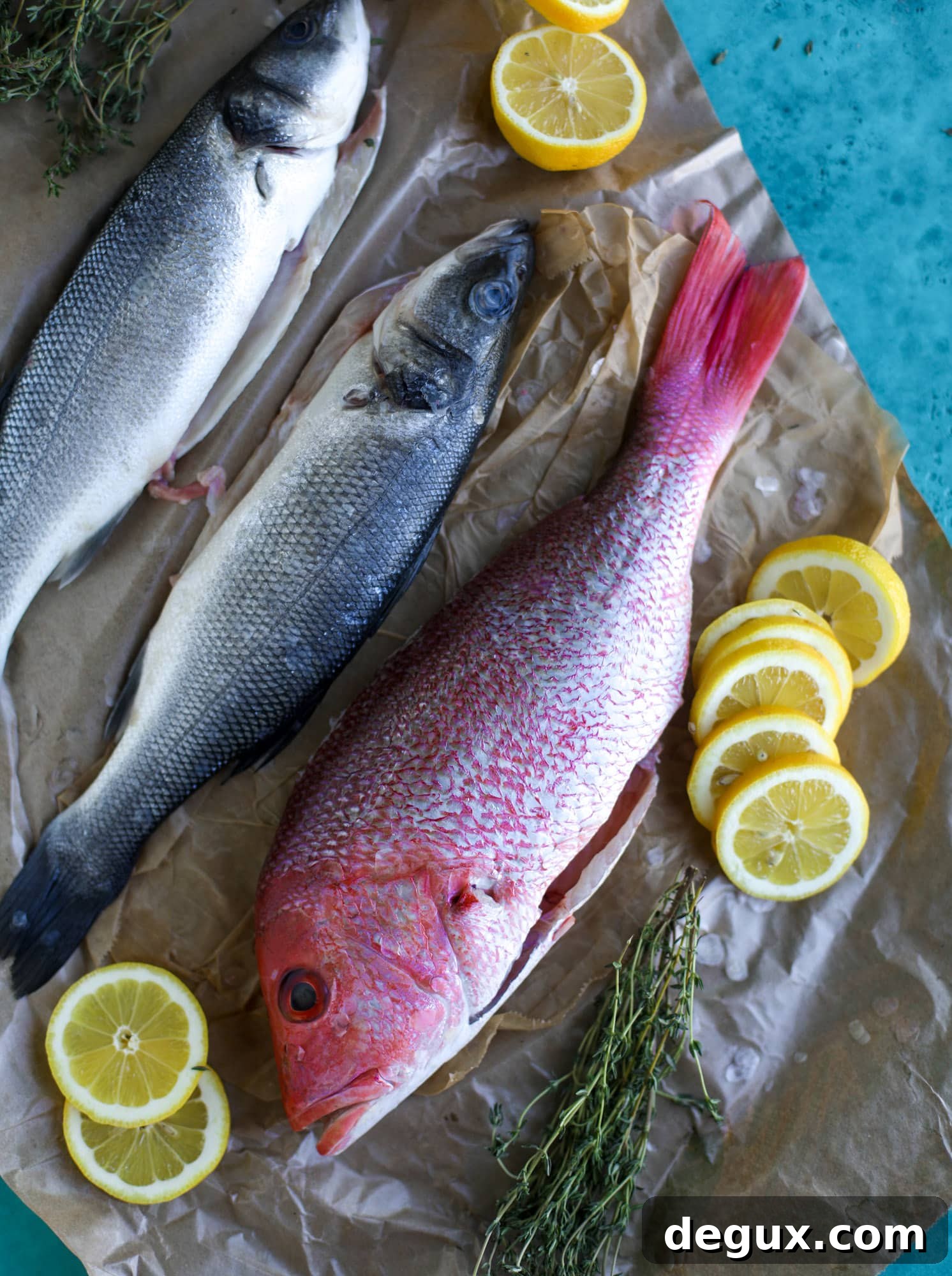 preparing whole fish for the grill 