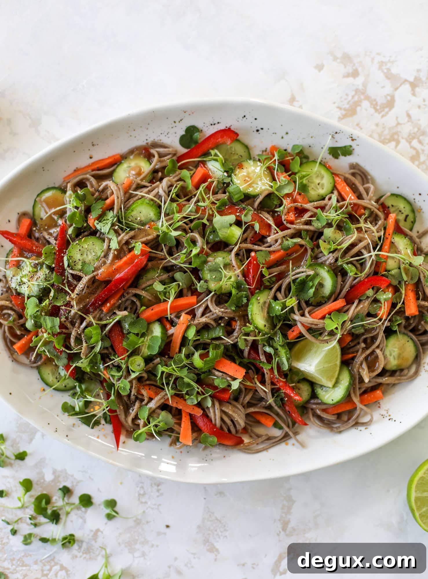 soba noodle salad
