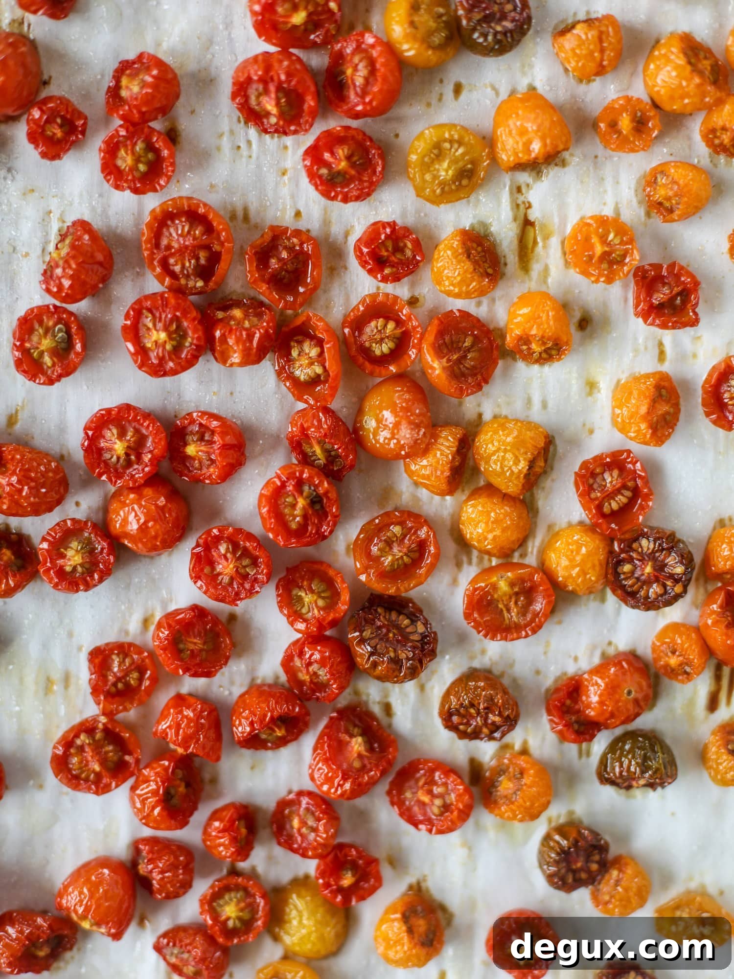 slow roasted tomatoes