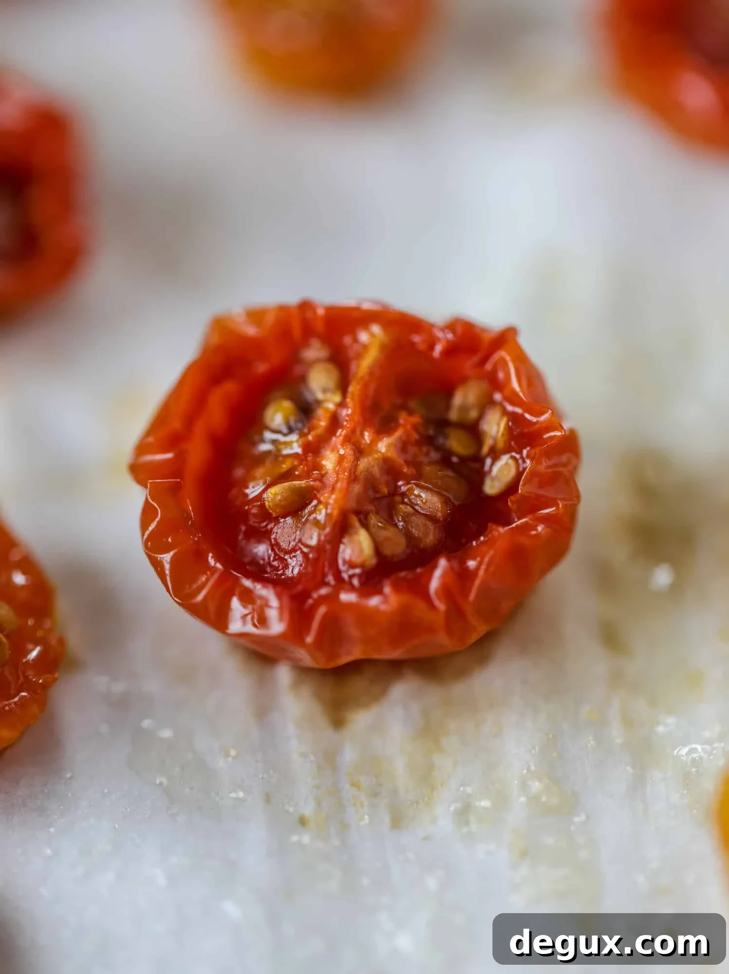 slow roasted tomatoes