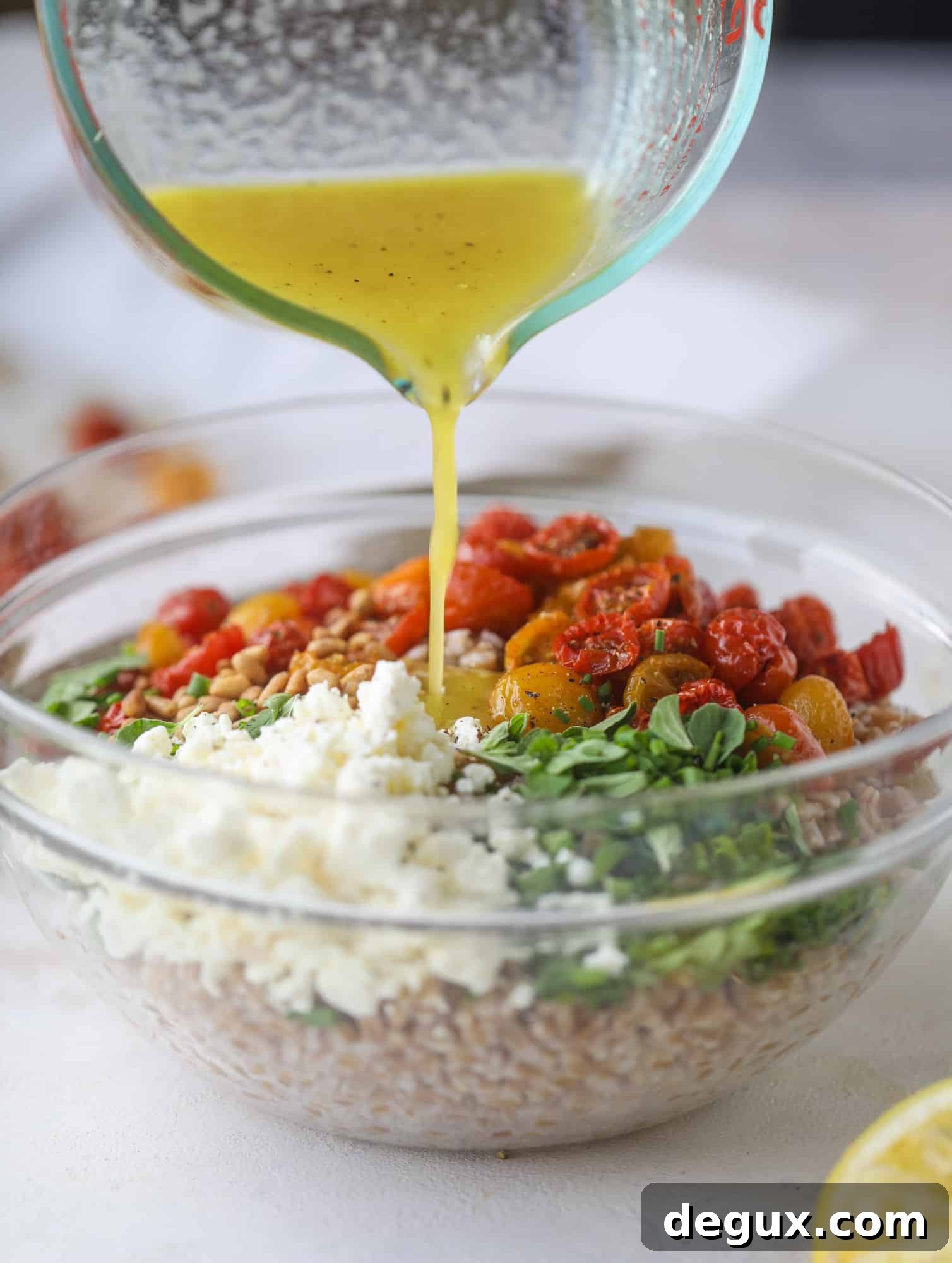 lemon vinaigrette