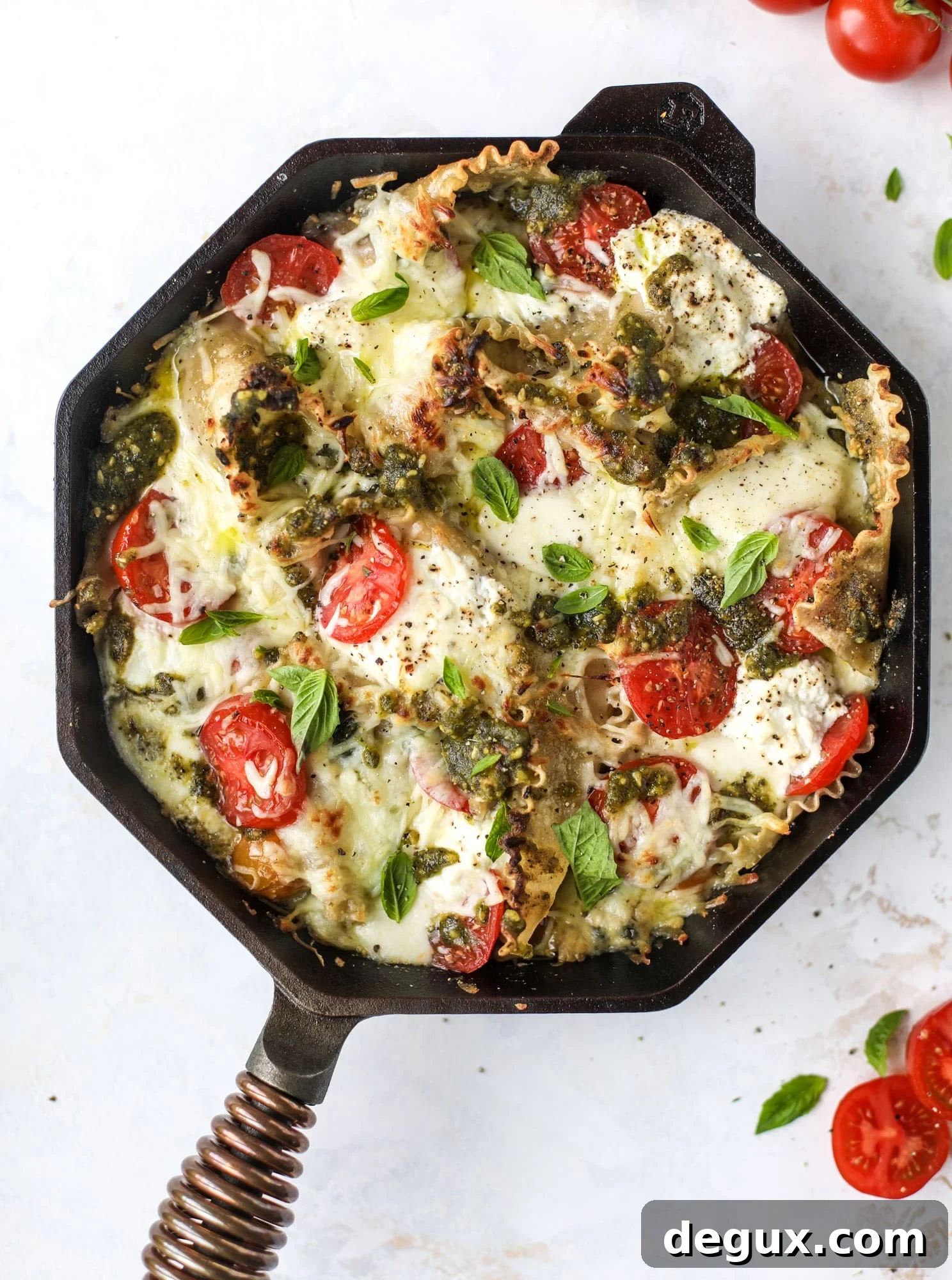 finex cast iron skillet lasagna 