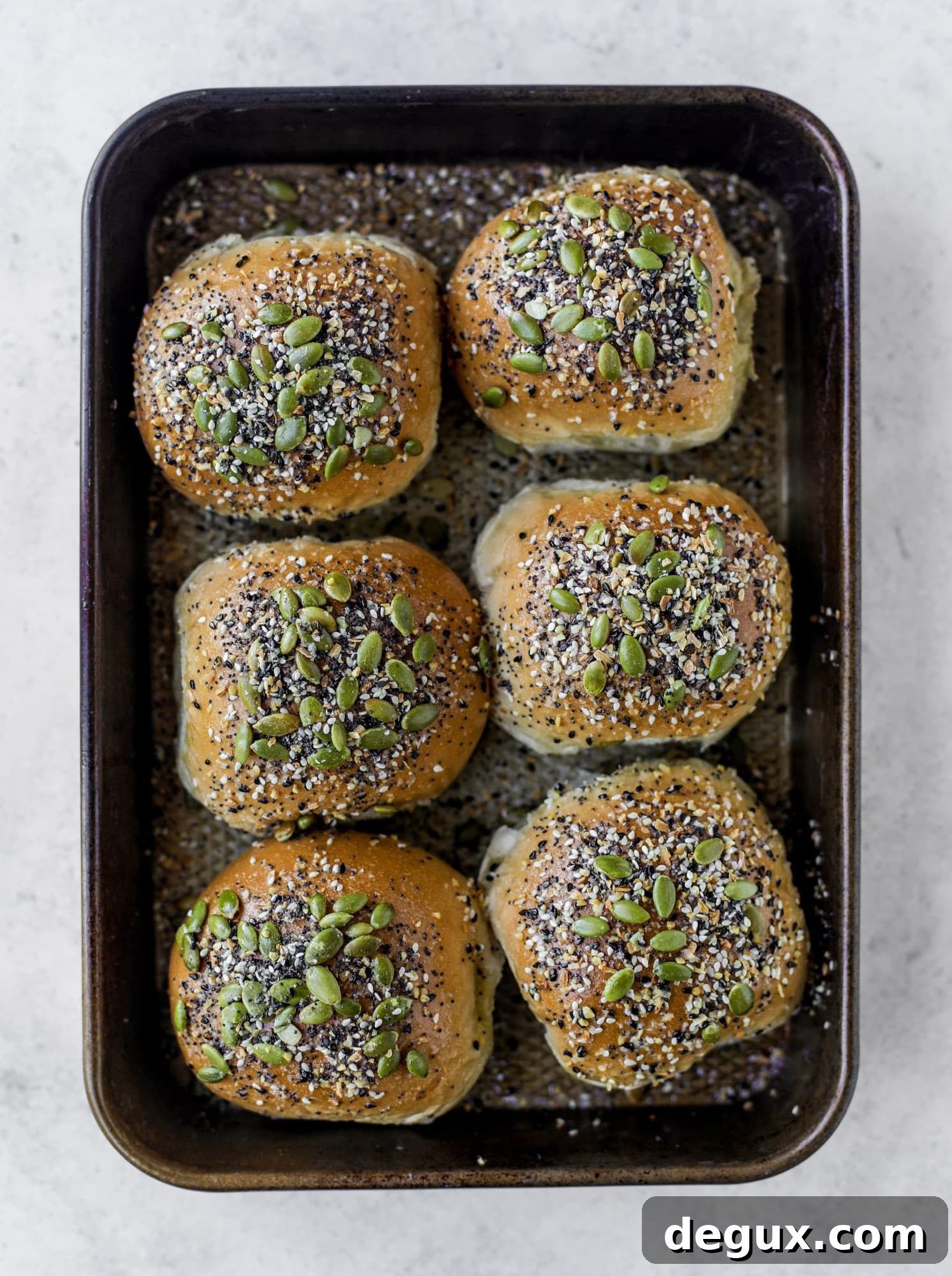 Loaded Hummus and Havarti Veggie Sandwich Recipe 3 everything and pepita seeded buns