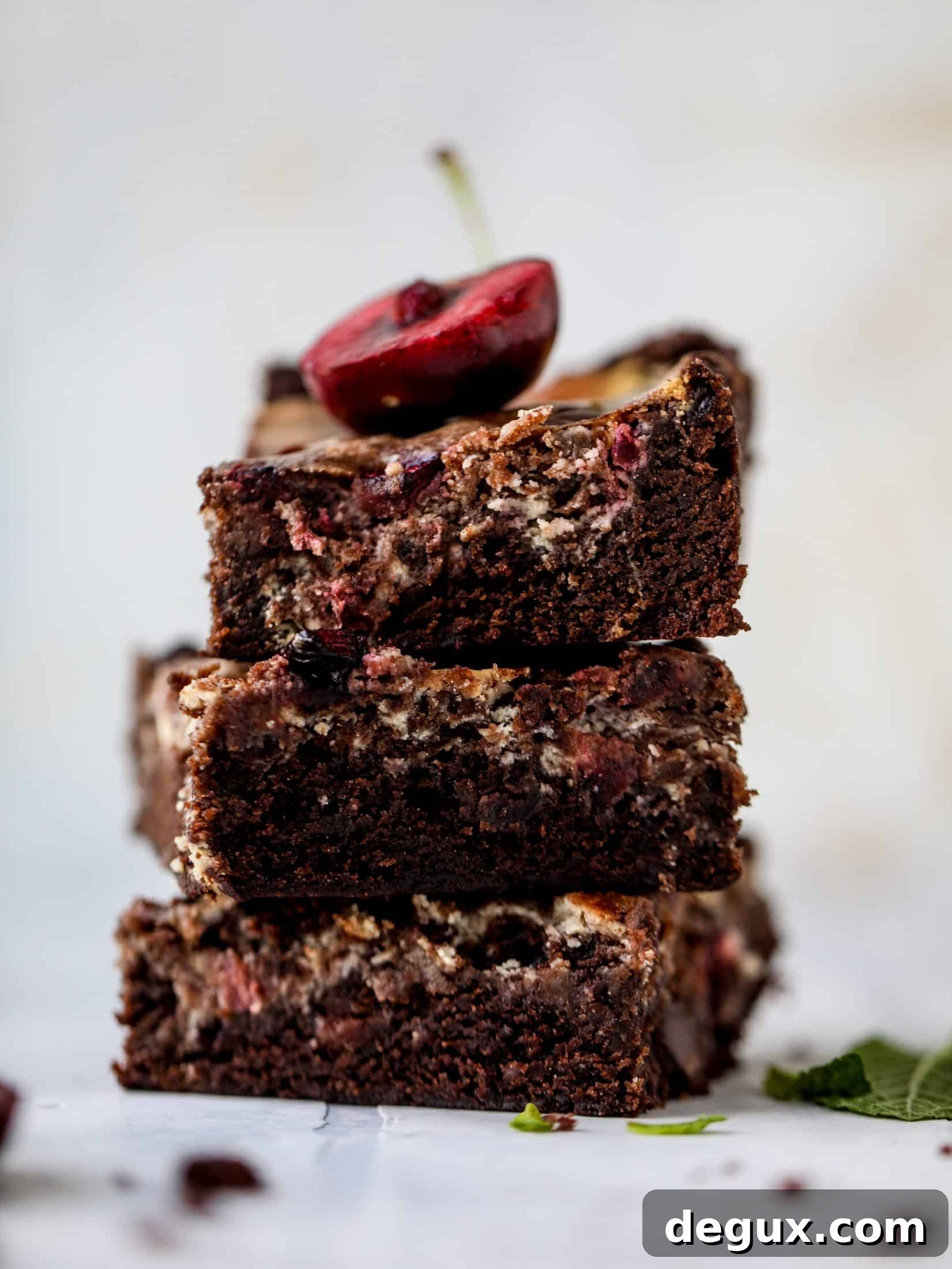 Cherry Cheesecake Swirl Brownies Recipe Guide 8 These cherry cheesecake swirl brownies are super rich and fudgy, filled with dark chocolate and fresh cherry, topped with a cherry cheesecake swirl.