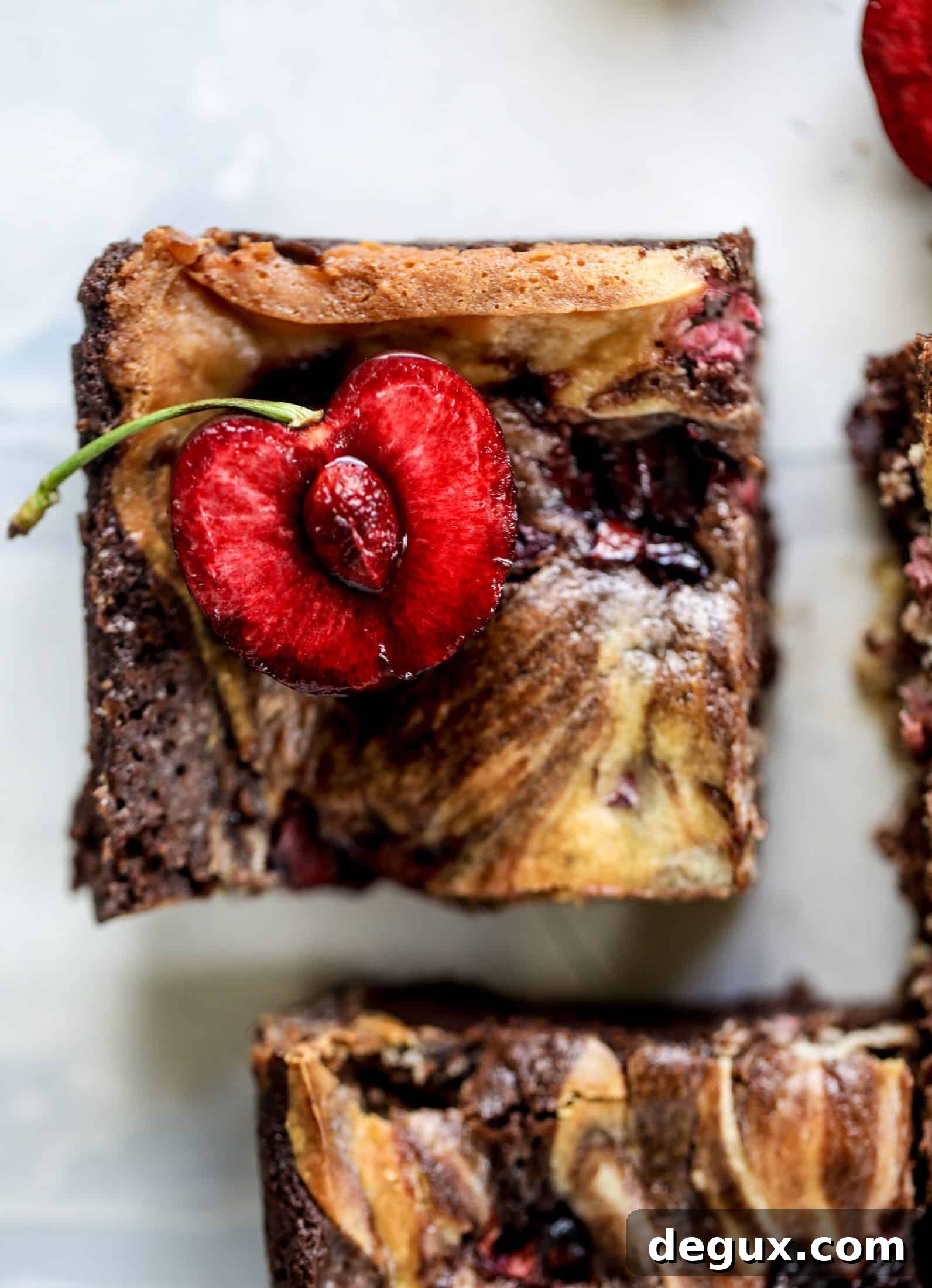 Cherry Cheesecake Swirl Brownies Recipe Guide 10 These cherry cheesecake swirl brownies are super rich and fudgy, filled with dark chocolate and fresh cherry, topped with a cherry cheesecake swirl.