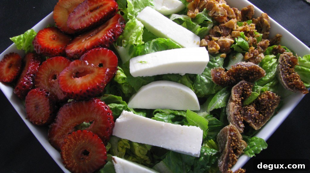 Fresh mozzarella salad