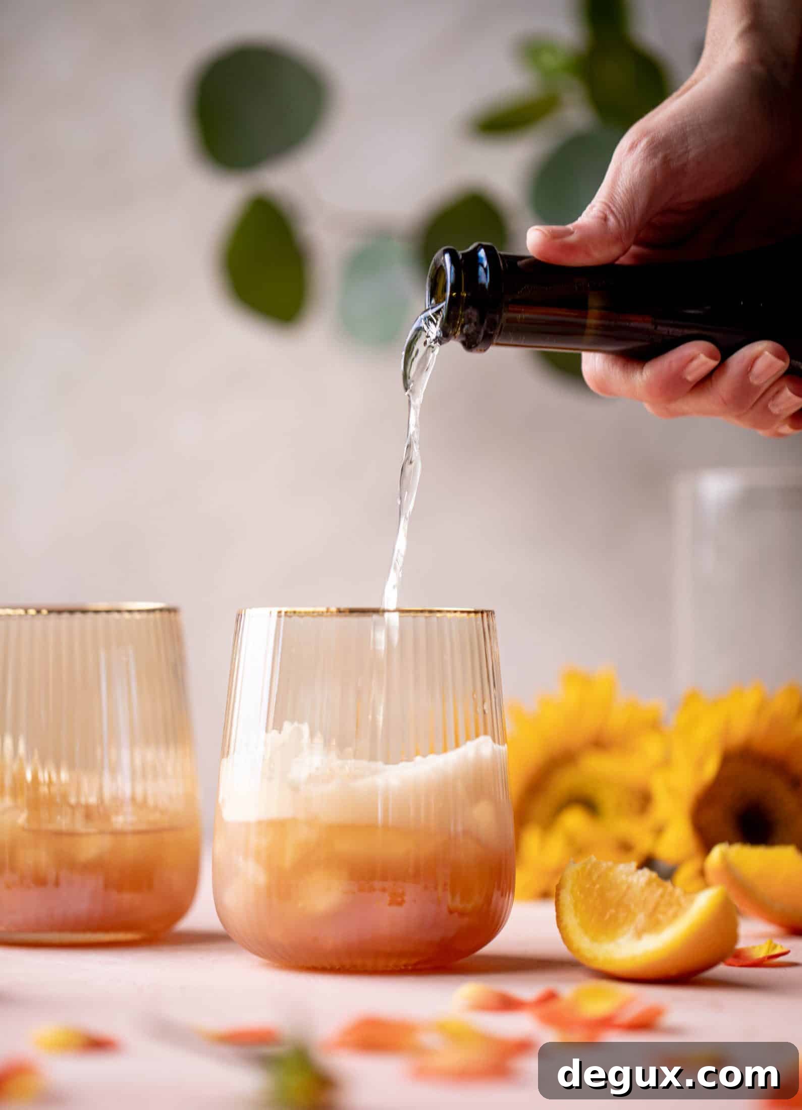 Apple Cider Prosecco Spritz Recipe for Autumn Cocktails 3 This apple cider spritz is an autumnal take on the classic aperol spritz. Apple cider, prosecco and aperol come together in this refreshing cocktail!