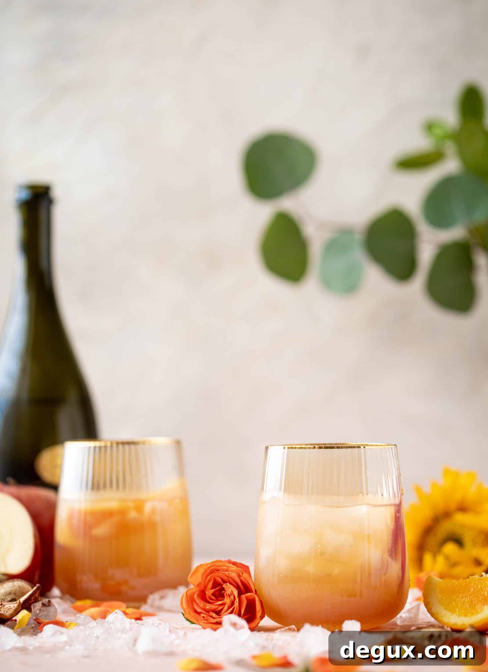 Apple Cider Prosecco Spritz Recipe for Autumn Cocktails 6 This apple cider spritz is an autumnal take on the classic aperol spritz. Apple cider, prosecco and aperol come together in this refreshing cocktail!