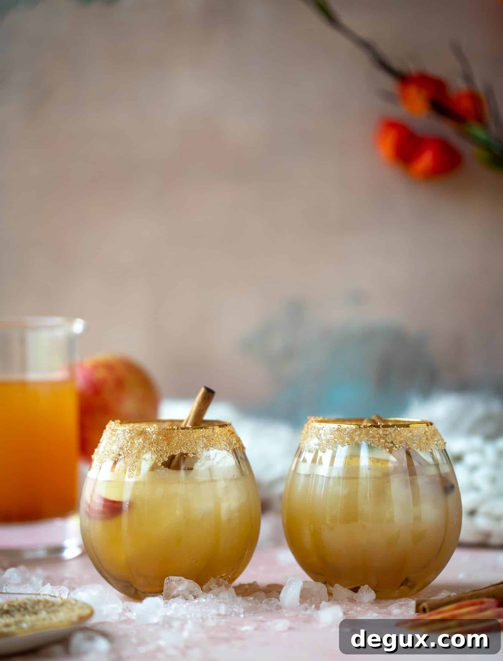 Smoky Mezcal Cider Margarita Recipe for Fall Cocktails 4 This apple cider mezcal margarita is a delicious, smoky cocktail for fall! It's warming and refreshing and delicious all at once. Cheers!