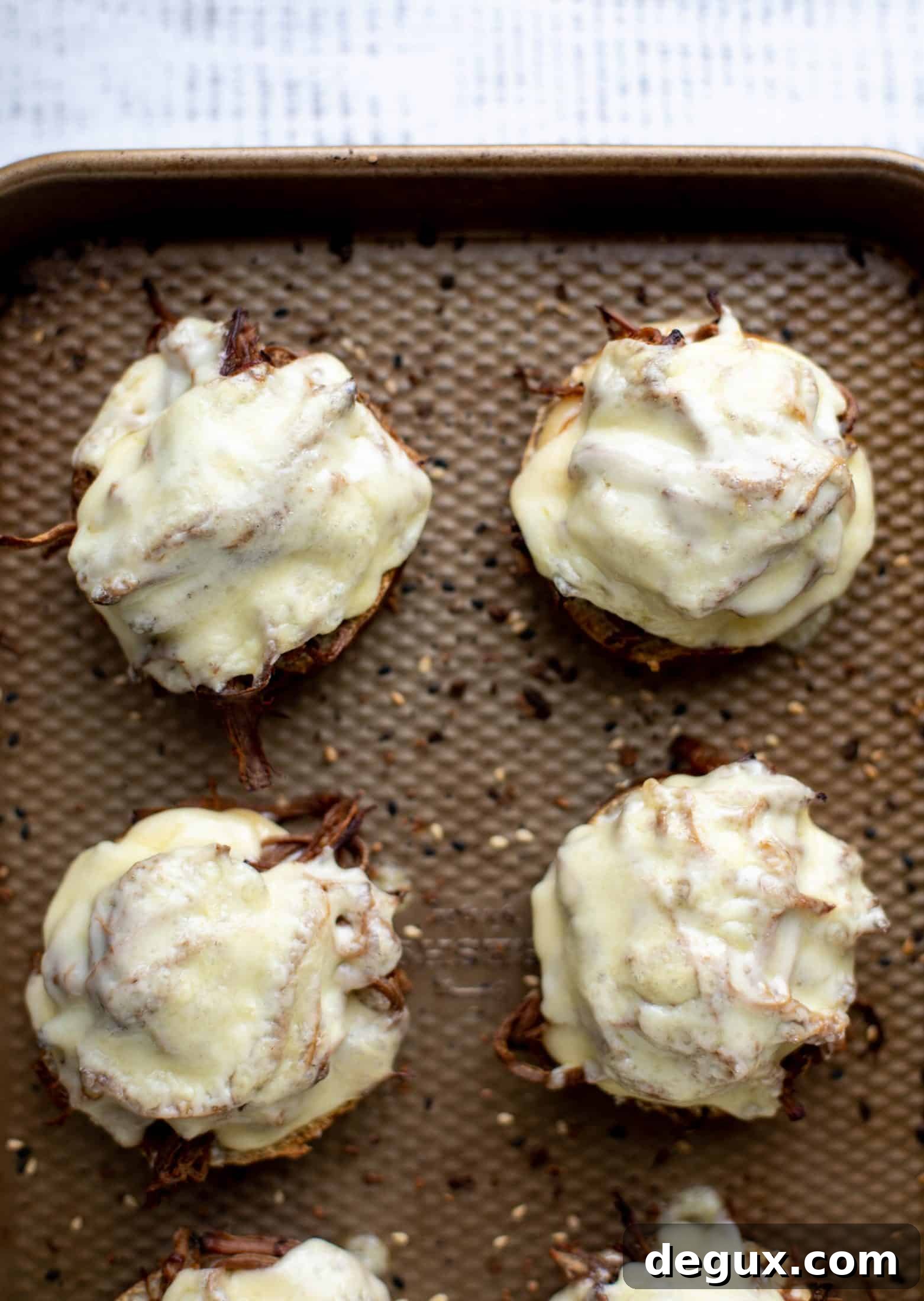 Pumpkin Beer Brisket Melts on Pretzel Rolls 5 This pumpkin beer brisket melts are smothered in havarti cheese and served on everything pretzel rolls. They are ridiculously delicious!