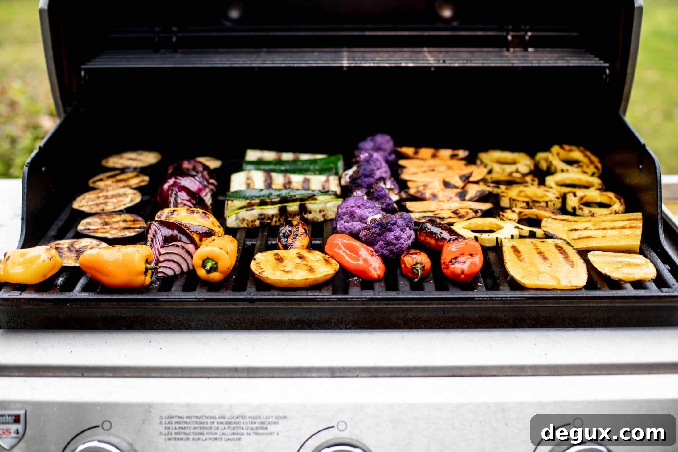 Autumn Grilled Vegetables with Sage Brown Butter Bean Dip 5 grilling vegetables