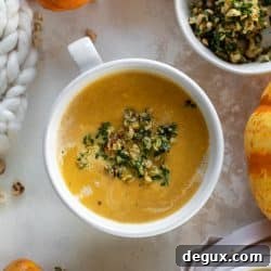 Roasted Pumpkin Soup with Hazelnut Gremolata 8 img 61899 7