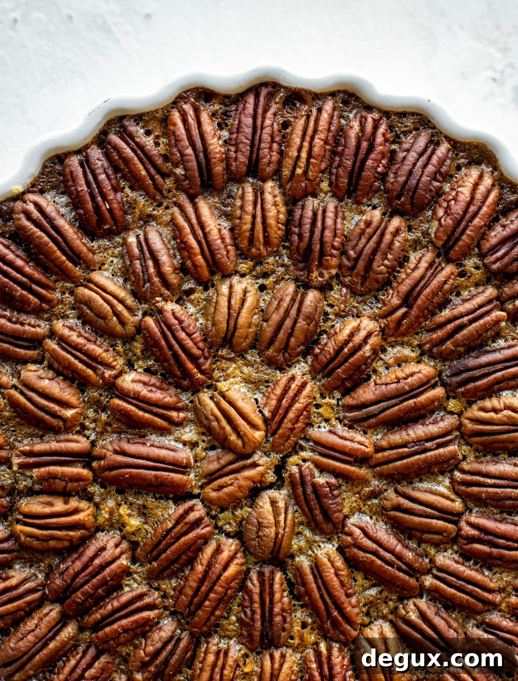 Decadent Chocolate Fudge Pecan Tart Recipe 8 This chocolate pecan tart is the best dessert ever. Chocolate fudge and gooey pecan pie in a shortbread crust - everyone goes crazy!