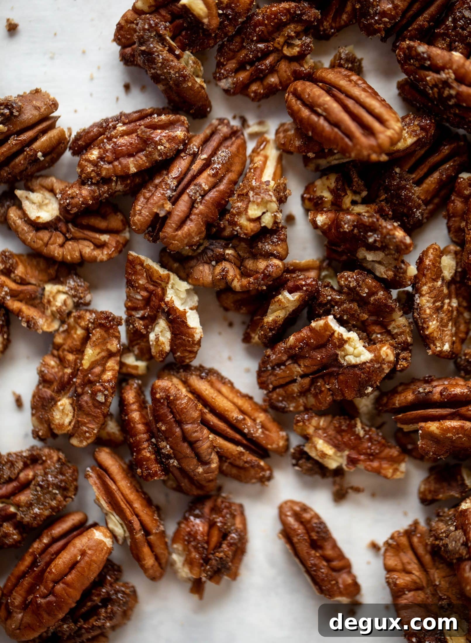 Holiday Pear, Gorgonzola & Sweet-Spiced Pecan Salad Recipe 4 sweet and spicy pecans