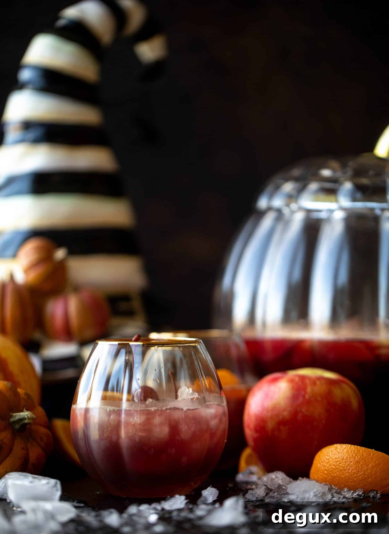 Hocus Pocus Mocktail Punch Recipe for Halloween Parties 6 A fun Halloween punch that everyone can enjoy! Hocus pocus punch is full of cider, orange and cranberry and tastes delicious!