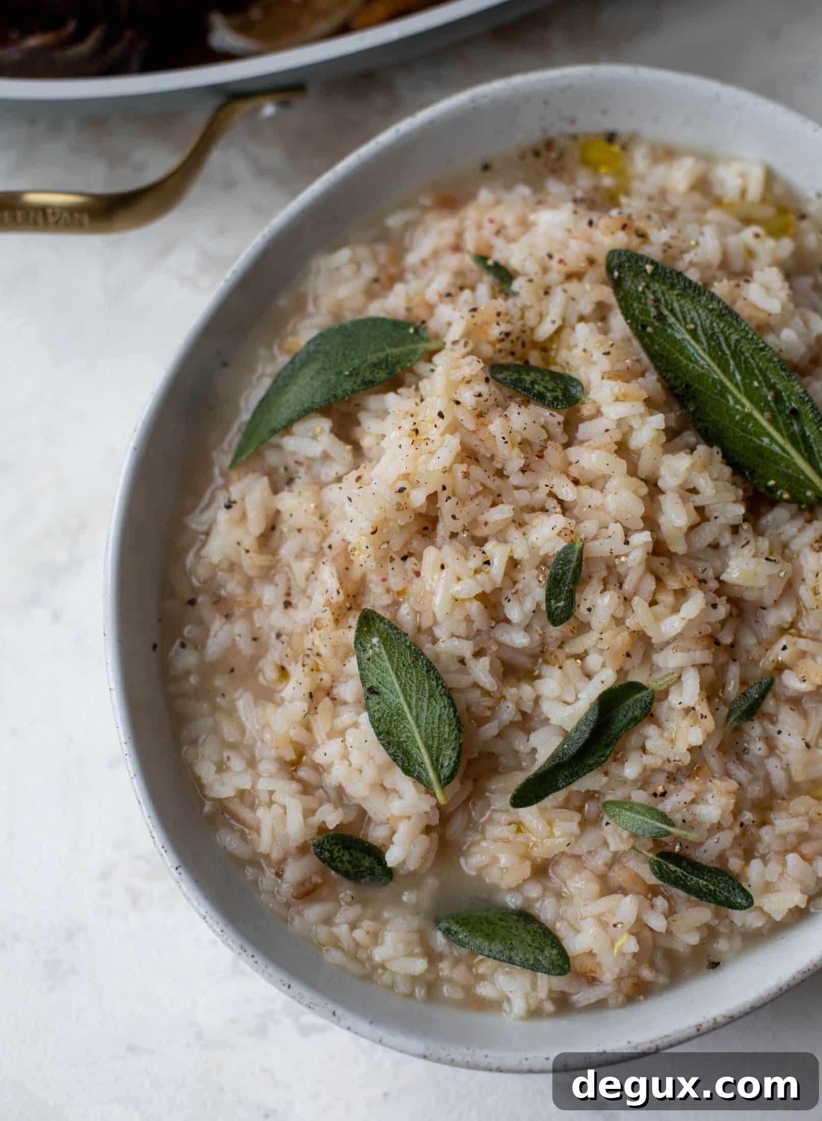 truffle sage risotto