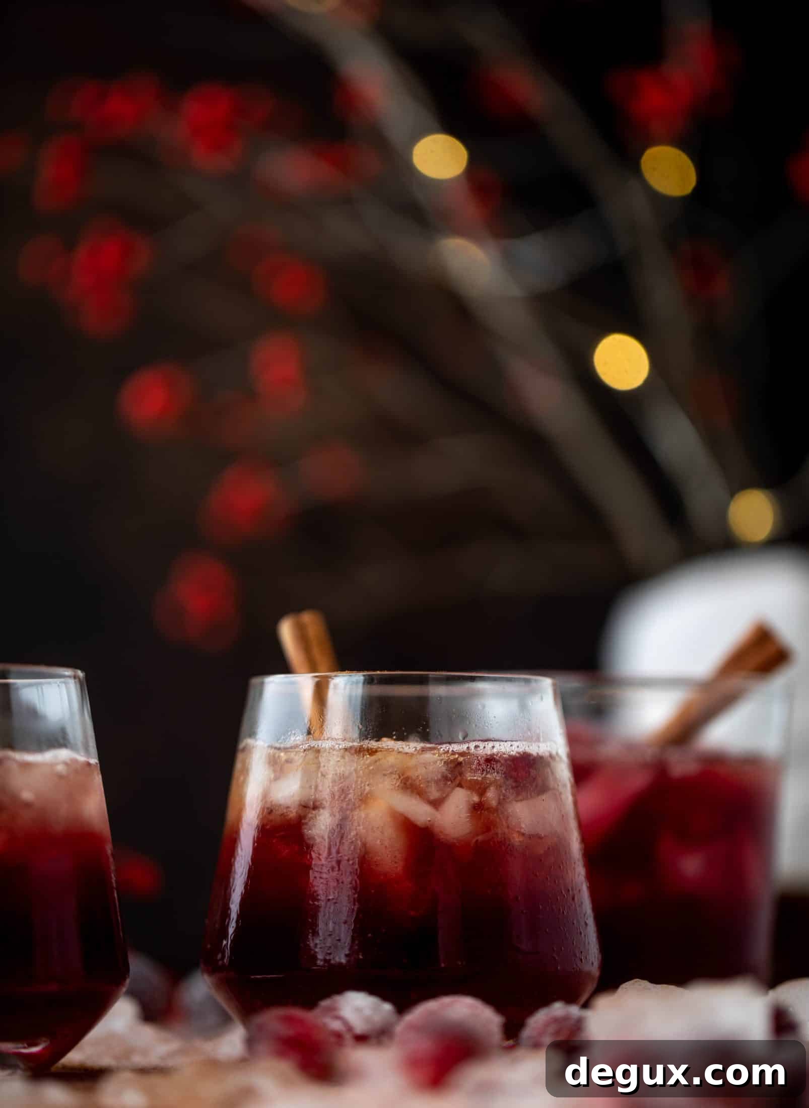 Cranberry Cobbler Smash Cocktail Recipe 10 This cranberry cobbler smash is perfect for the holiday season! Bourbon, cinnamon simple syrup and cranberry juice - it's spiced and warming and wonderful.