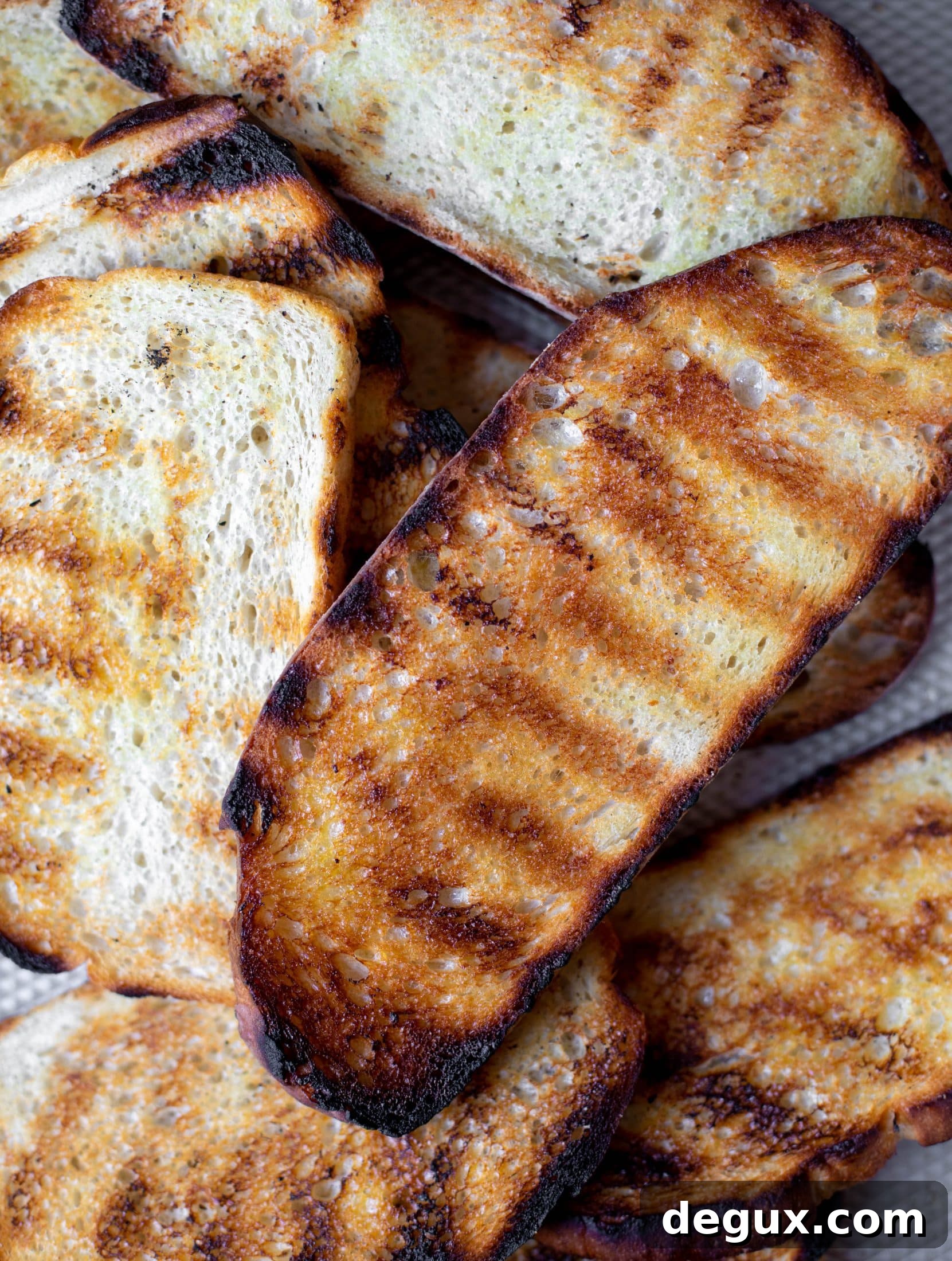 perfect grilled bread