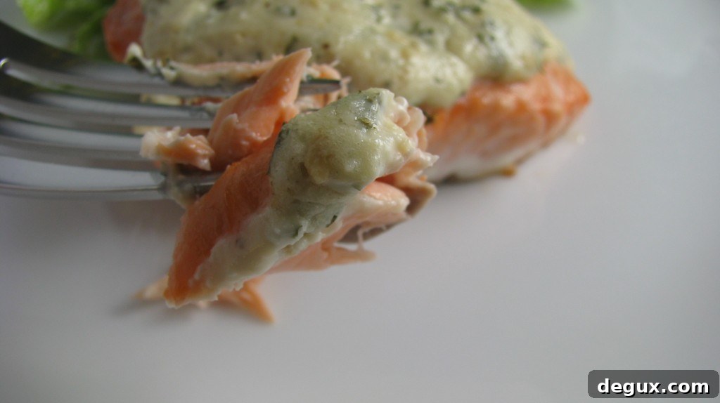 Plated asiago salmon