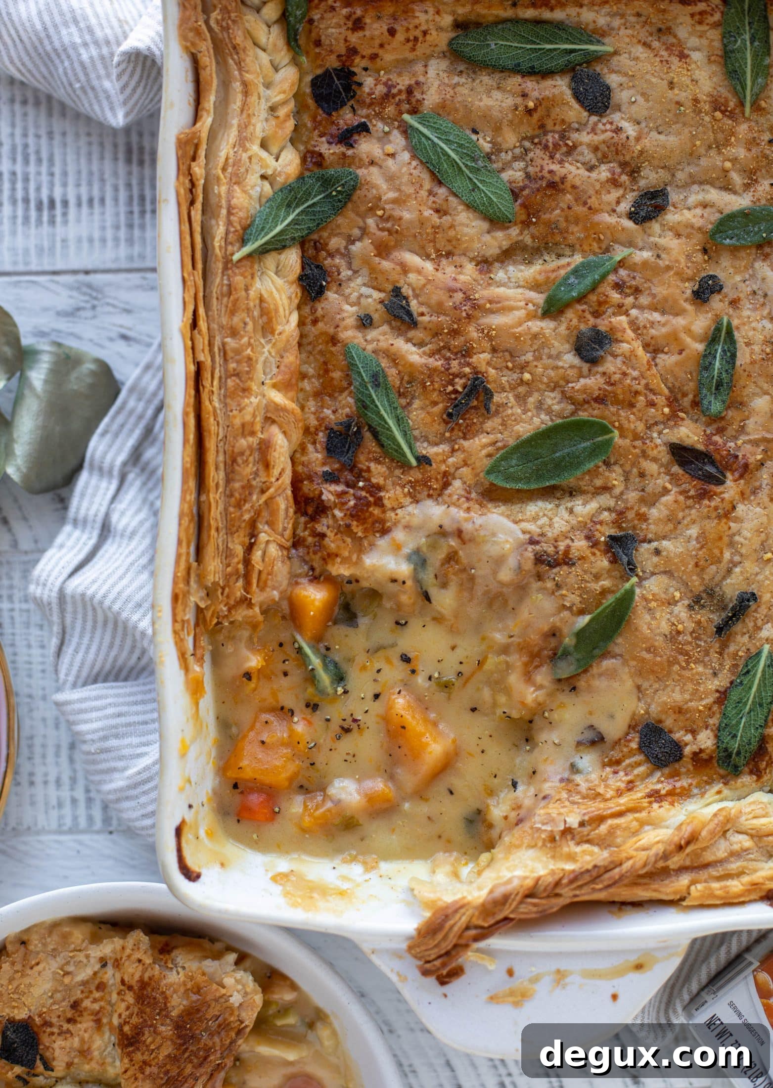 Slice of pot pie