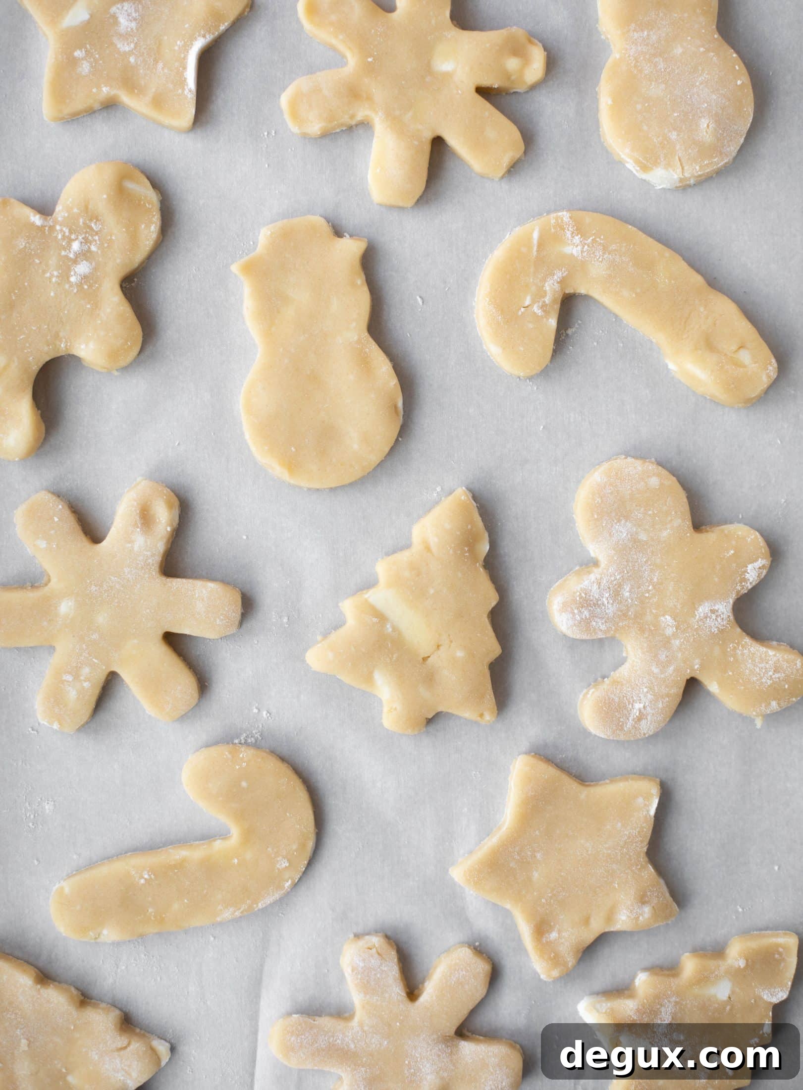 Pink Peppermint Sugar Cookie Recipe for Holiday Baking 5 vanilla sugar cookies